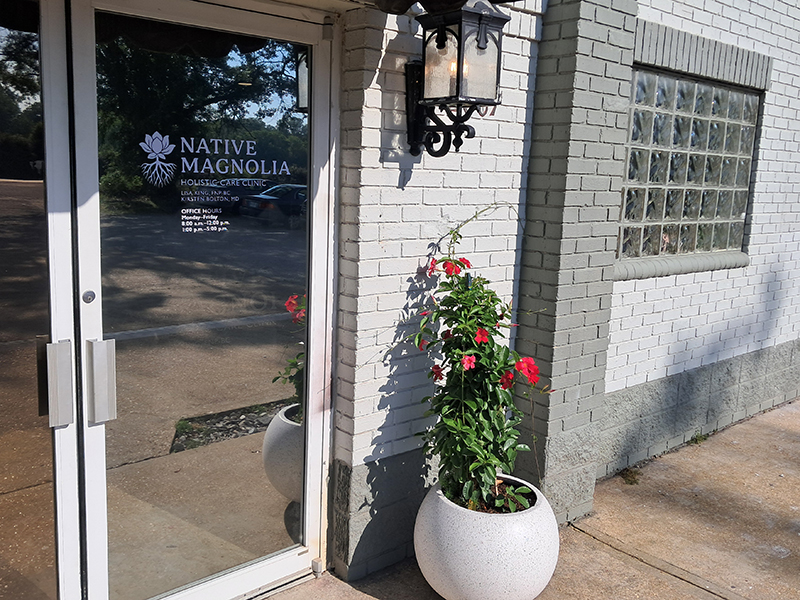 Native Magnolia Holistic Care Clinic Entrance